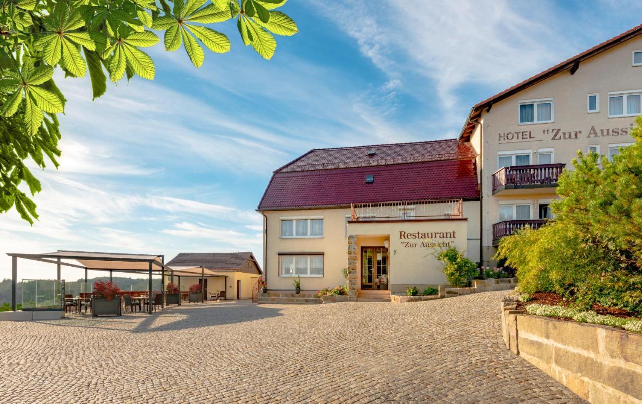 Hotel Zur Aussicht هونشتاين المظهر الخارجي الصورة