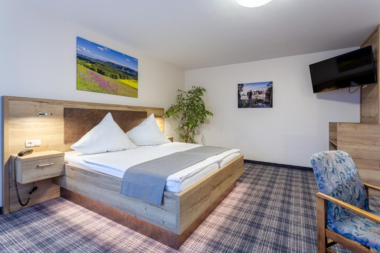 Hotel Zur Aussicht هونشتاين المظهر الخارجي الصورة